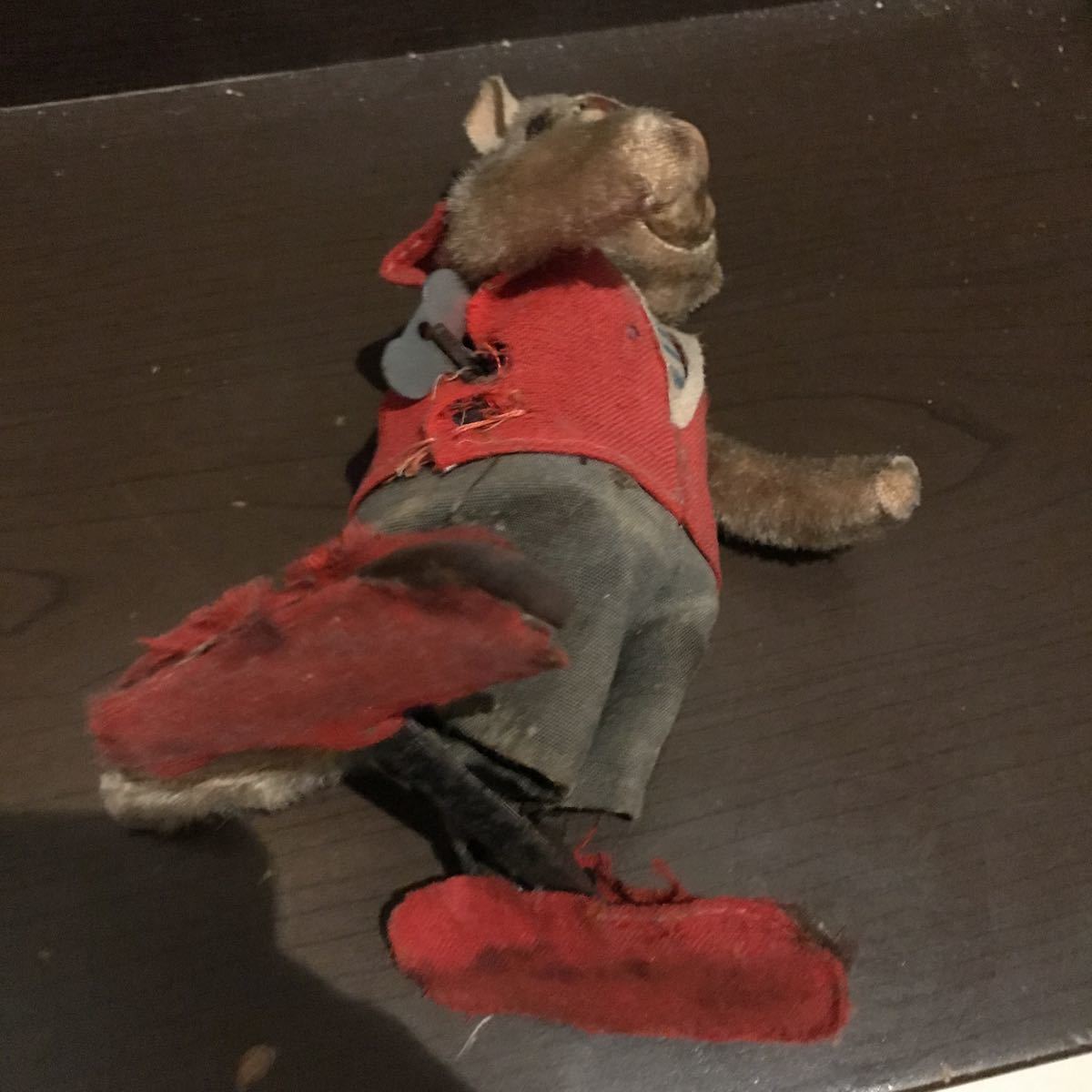猿 ブリキ ゼンマイ式 昭和レトロ セルロイド サル 人形 太鼓 