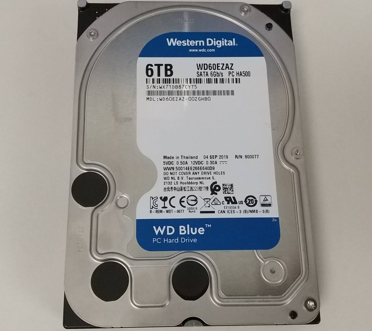 Western Digital 6TB WESTERN DIGITAL WD60EZAX WD60EZAZ 価格比較