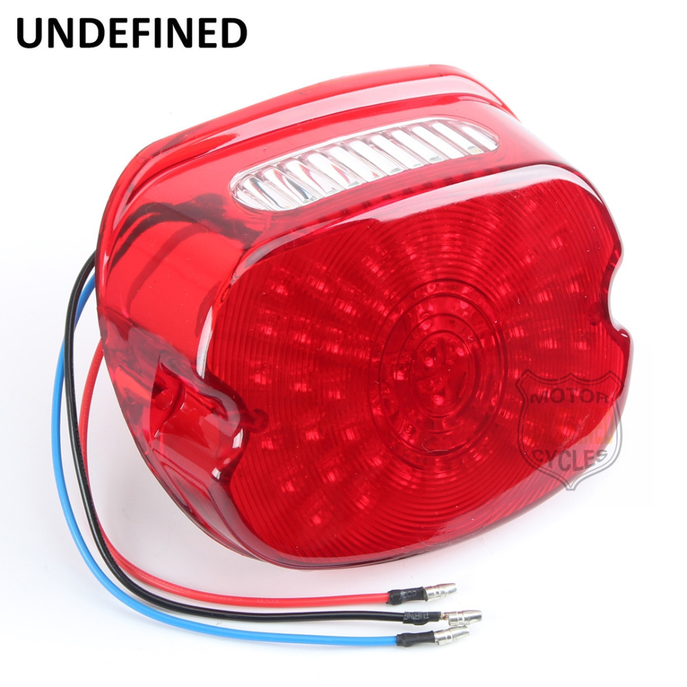 ハーレー純正タイプ レイダウンＬＥＤテールライト/テールランプ/スモーク スポーツスター/ダイナ/ソフテイル/ツーリングモデル_3