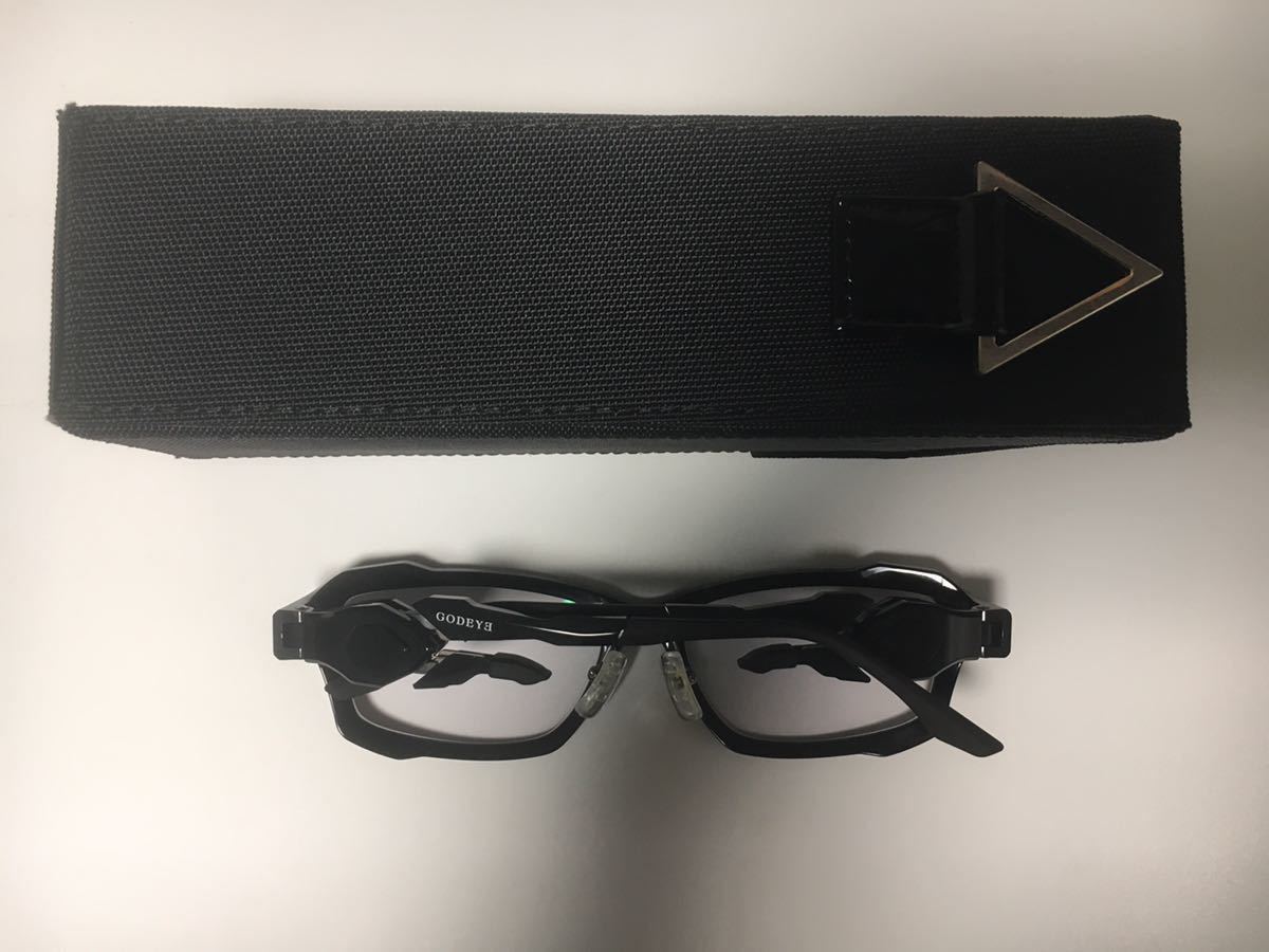 通販専用モデル GODEYE黒蓮ゴッドアイ眼鏡メガネ ゲーミンググラス