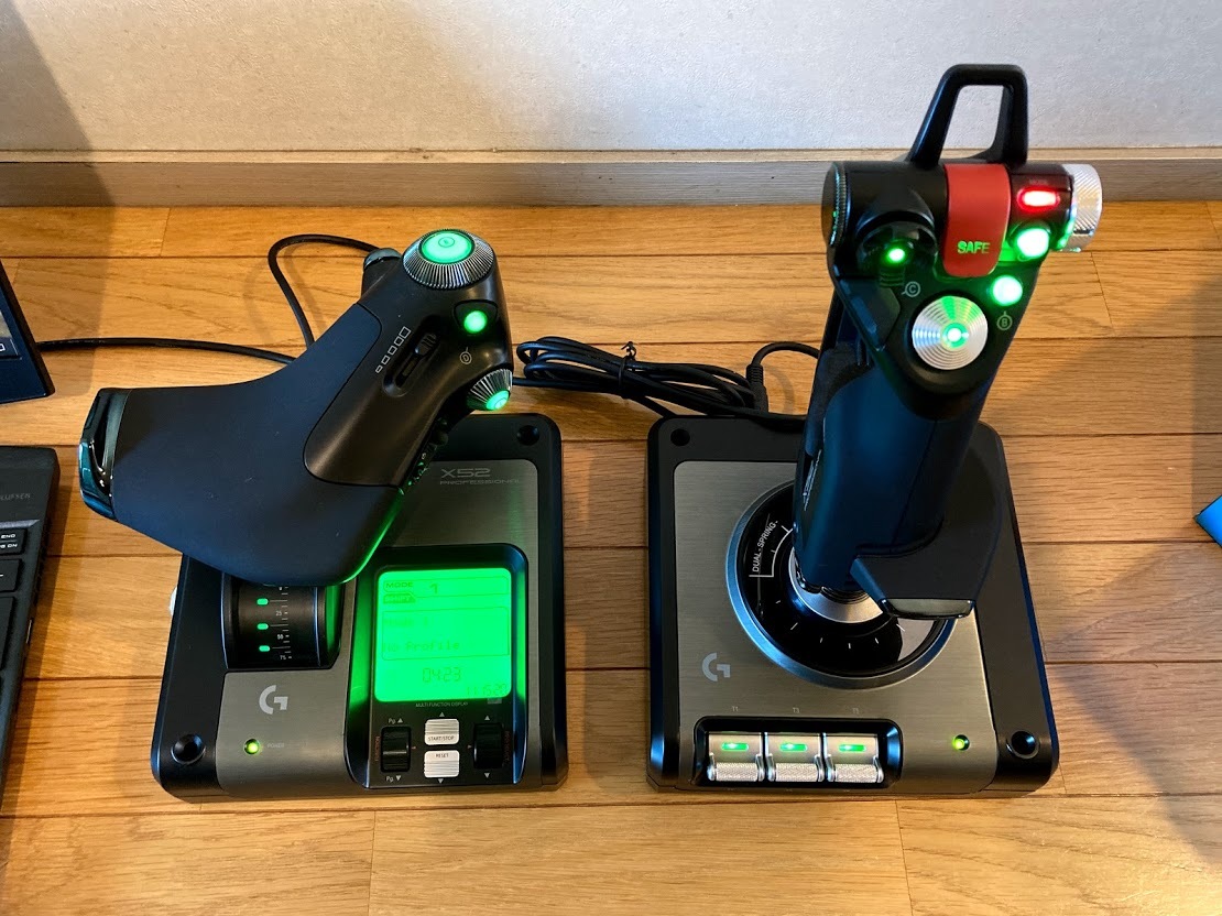ロジクール シミュレーションコントローラ X52 PROFESSIONAL HOTAS