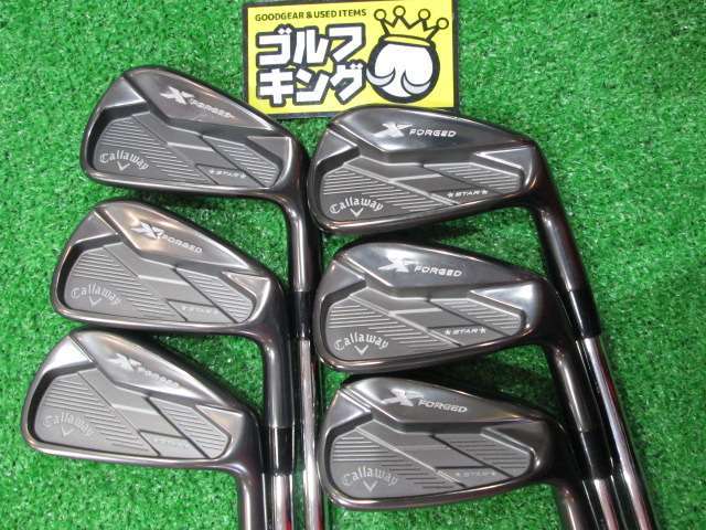  GK石川橋 110 キャロウェイ X-FORGED STAR SMOKE NSPRO950GH neo JP 6本セット S Callaway アイアンセット(キャロウェイ)｜売買されたオークション情報、yahooの商品情報をアーカイブ公開 - オークファン 男性右きき用