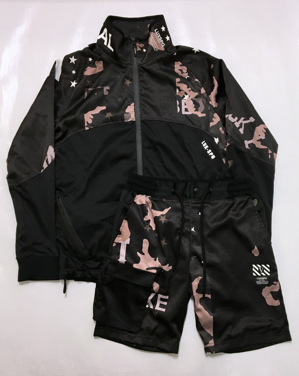AKM brown bunnyセットアップ 新品同様 AKM LUXE163 × BrownBunny セットアップ S ジャージ