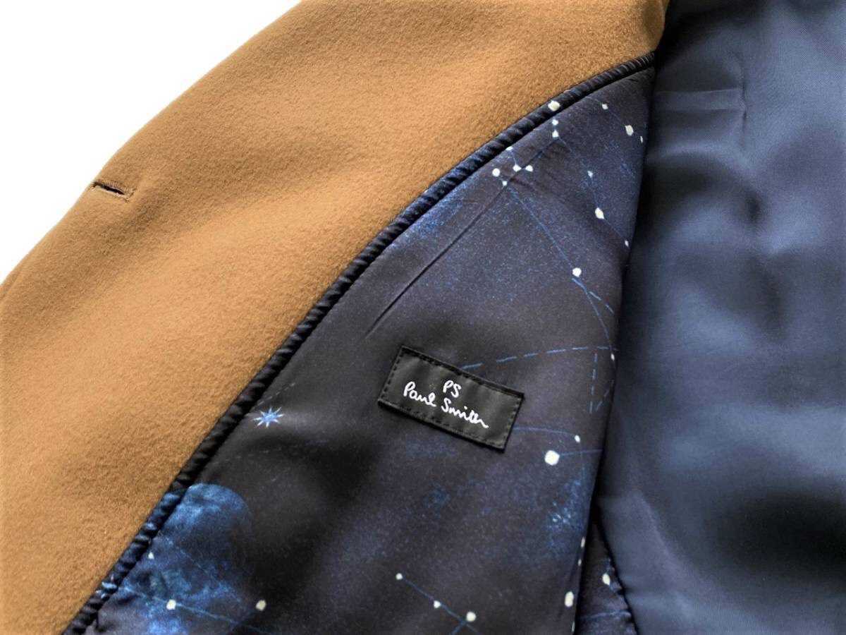 極美品 定価7.2万 ポールスミス 裏 コスモス 宇宙 星座 総柄 BEAVER
