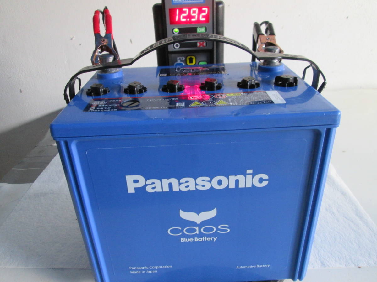 Panasonic　Q-90　再生バッテリー　D23L　カオス　アイドリングストップ車　CCA654　
