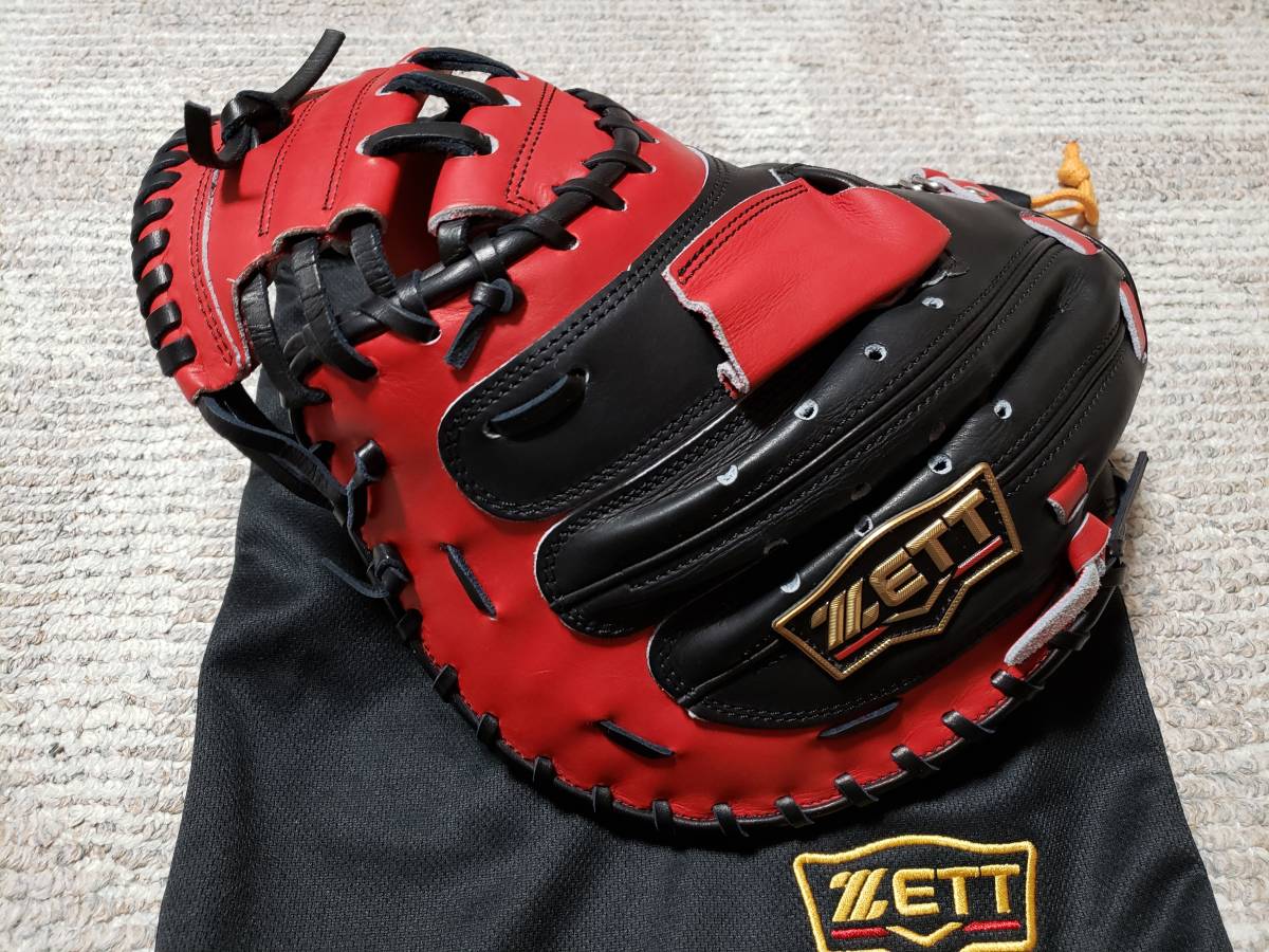 数量限定，高品質 中古品 ZETT プロステイタス 軟式用 キャッチャー 