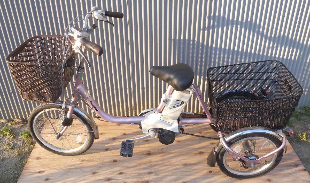 Panasonic ビビライフ BE-ELR834 - メルカリ 電動アシスト三輪自転車 