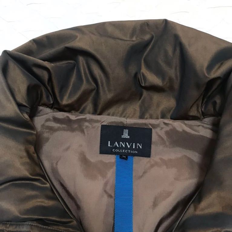 ランバン★ダウンコート40 | ランバン LANVIN by 黒 ランバンオンブルー&frasl;ダウンコート&frasl;黒×白×グレー&frasl;サイズ：36の買取実績