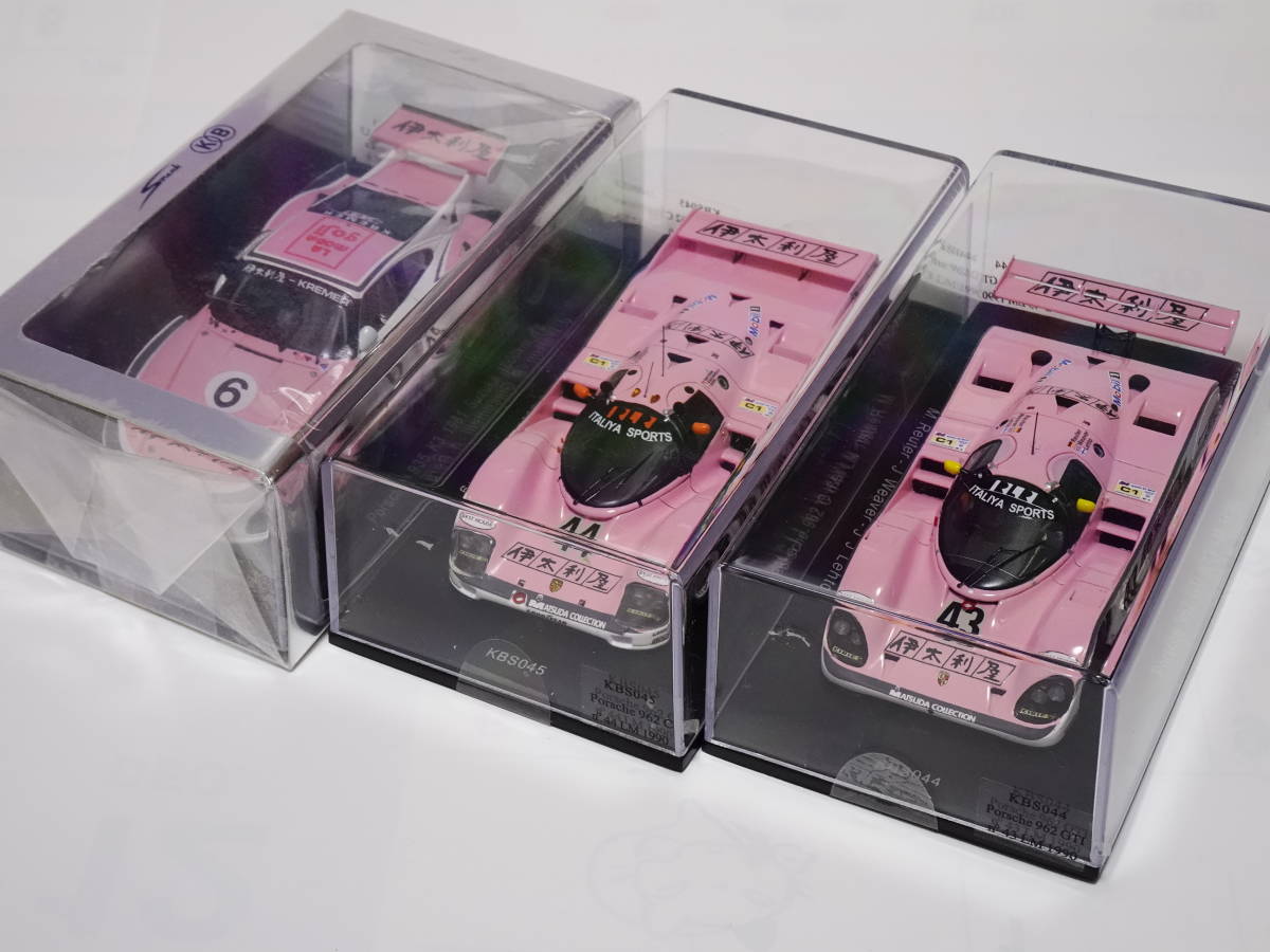 SALE，爆買い スパーク 1/43 ポルシェ962 LM、935K3 鈴鹿 伊太利屋 3台