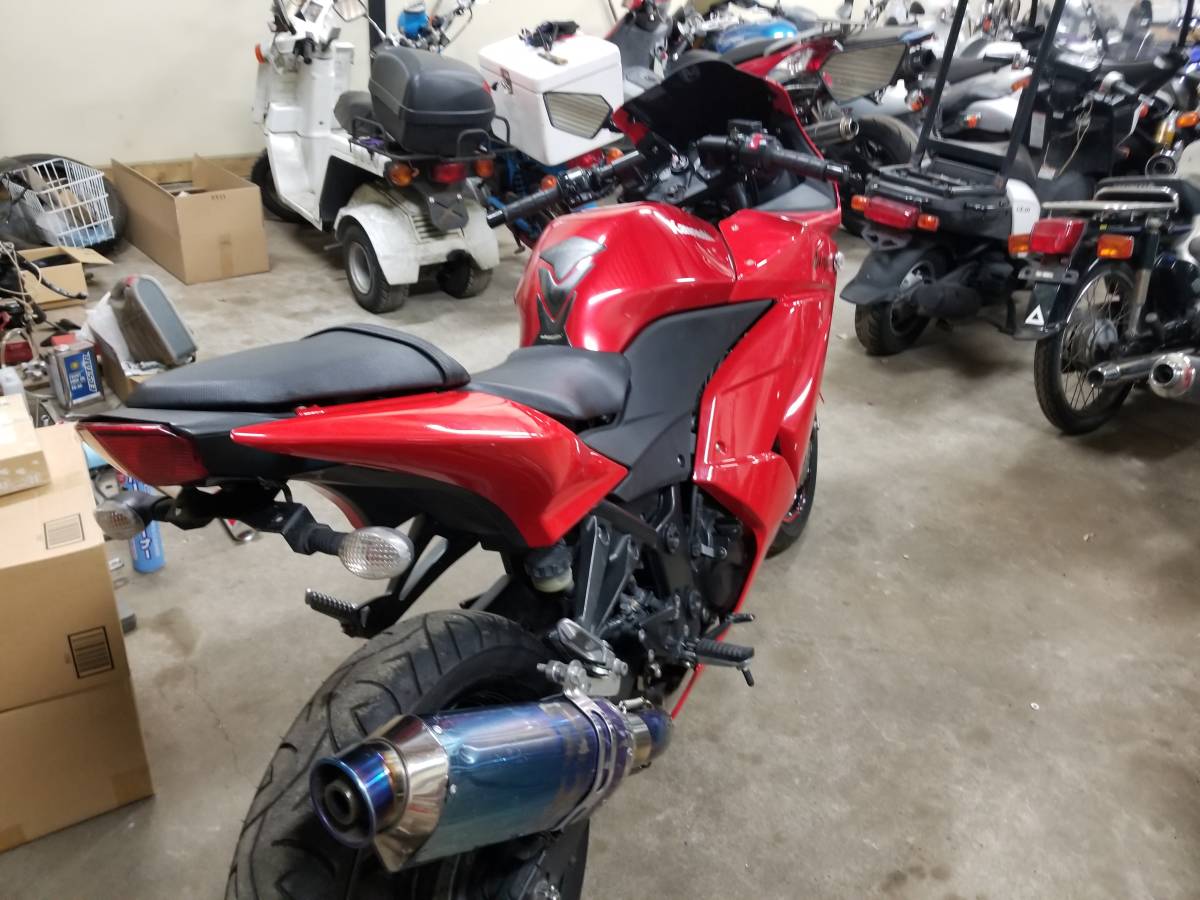 格安　ニンジャ250R　NINJA250R　セル始動　43804ｋｍ　後期モデル_3