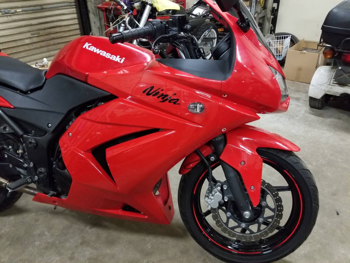 格安　ニンジャ250R　NINJA250R　セル始動　43804ｋｍ　後期モデル_5