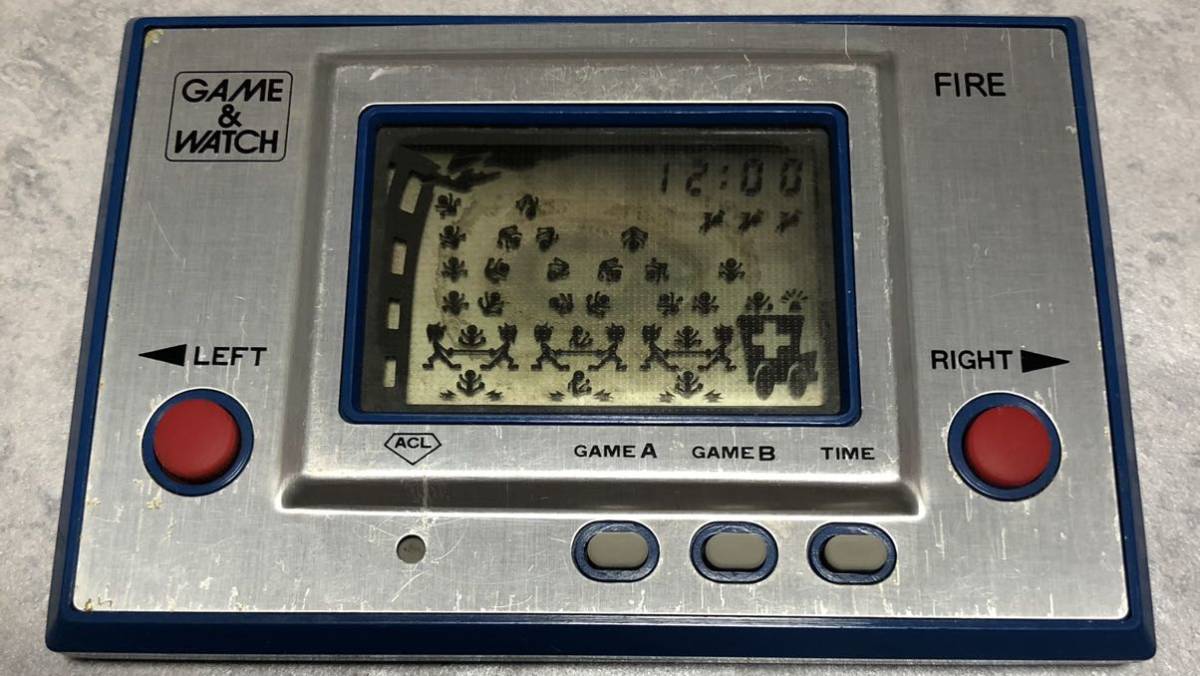 ゲームウォッチ FIRE(ファイア)[ワイドスクリーン](1981年