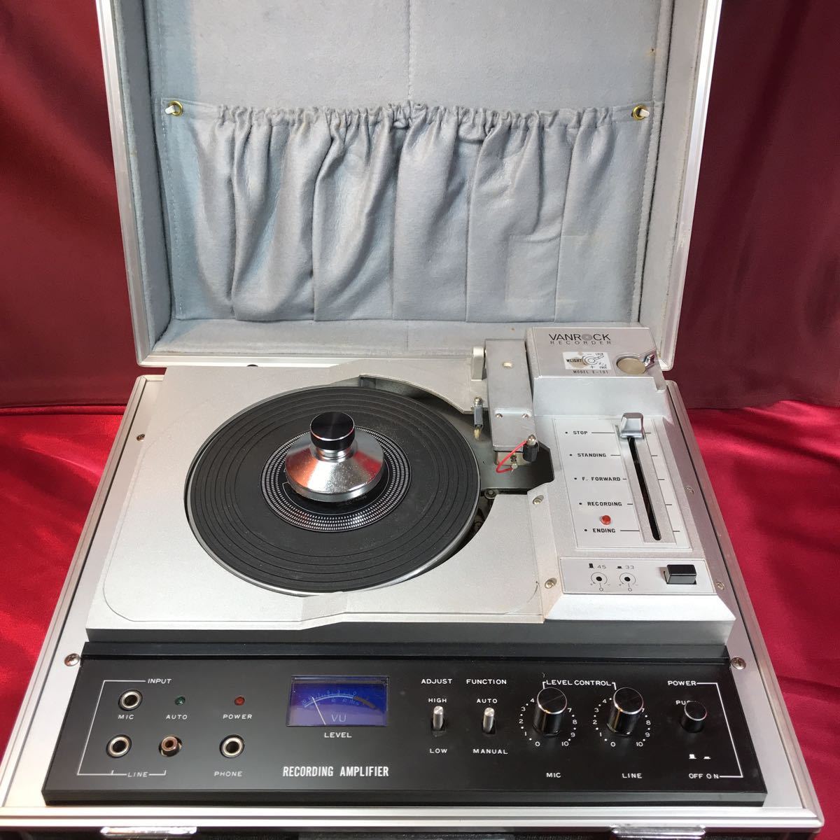 Yahoo!オークション E-101 オーギ電子 - VANROCK RECORDER 中古 レコ 