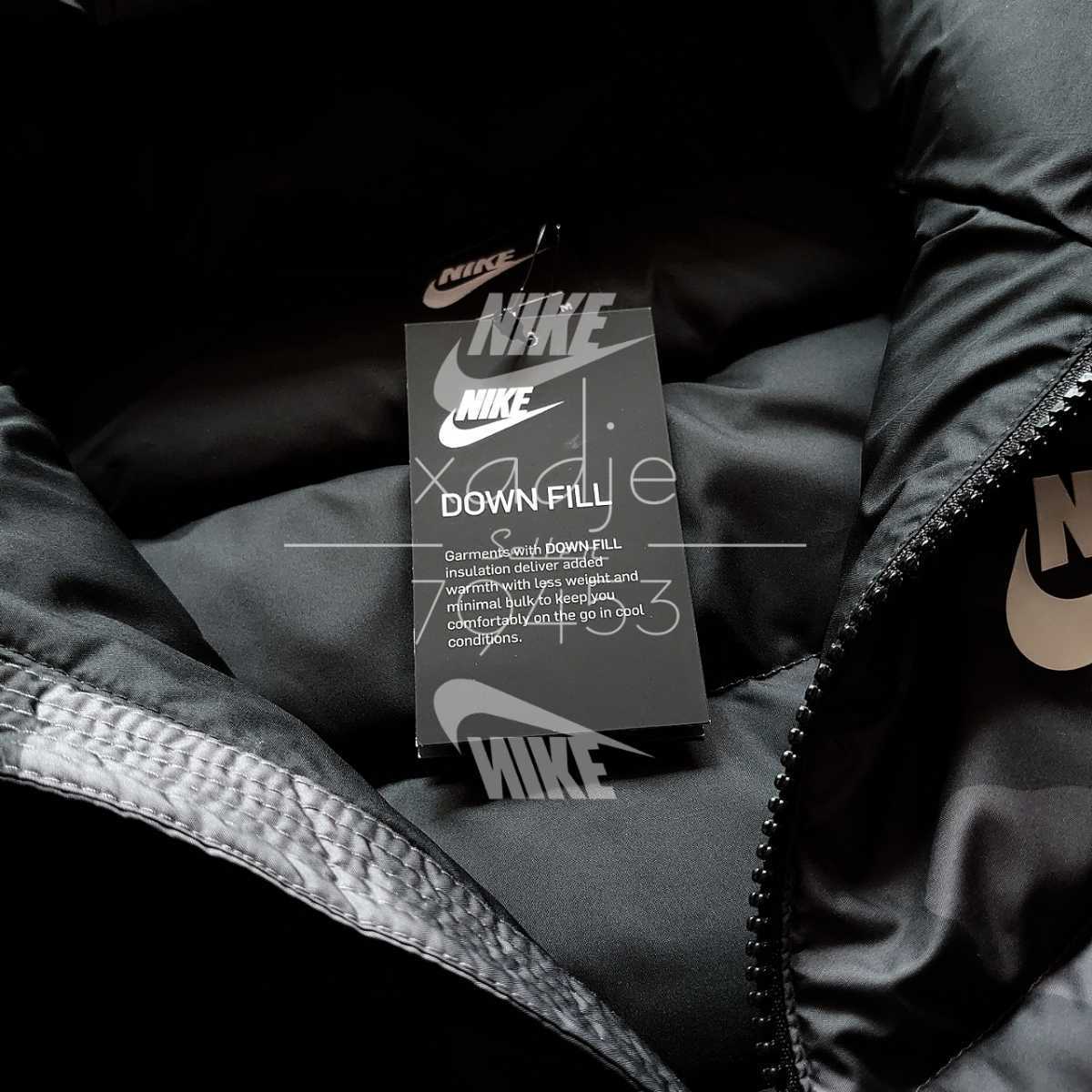 新品 正規品 NIKE DOWN FILL ナイキ ダウンジャケット 防寒 WZIP ロゴ 
