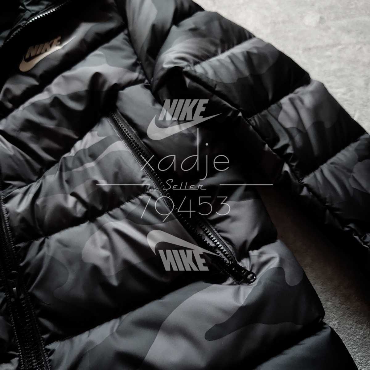 新品 正規品 NIKE DOWN FILL ナイキ ダウンジャケット 防寒 WZIP ロゴ 