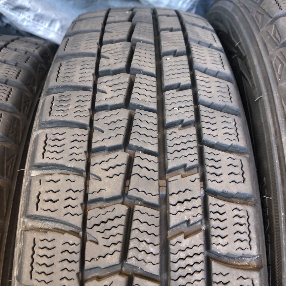 バリ山 155/65R14 ダンロップ ウインターマックス01 4本セット DUNLOP