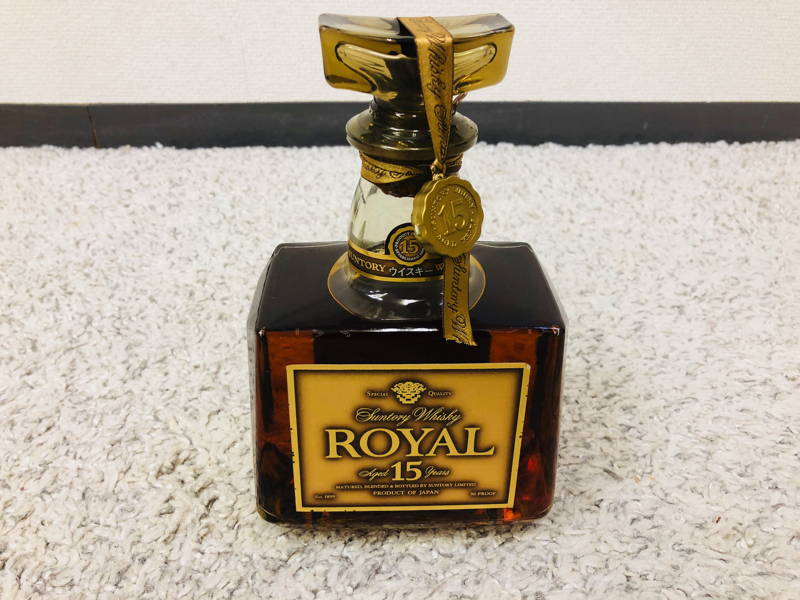 Suntory / サントリー ROYAL ロイヤル 15年 ウイスキー ゴールドラベル