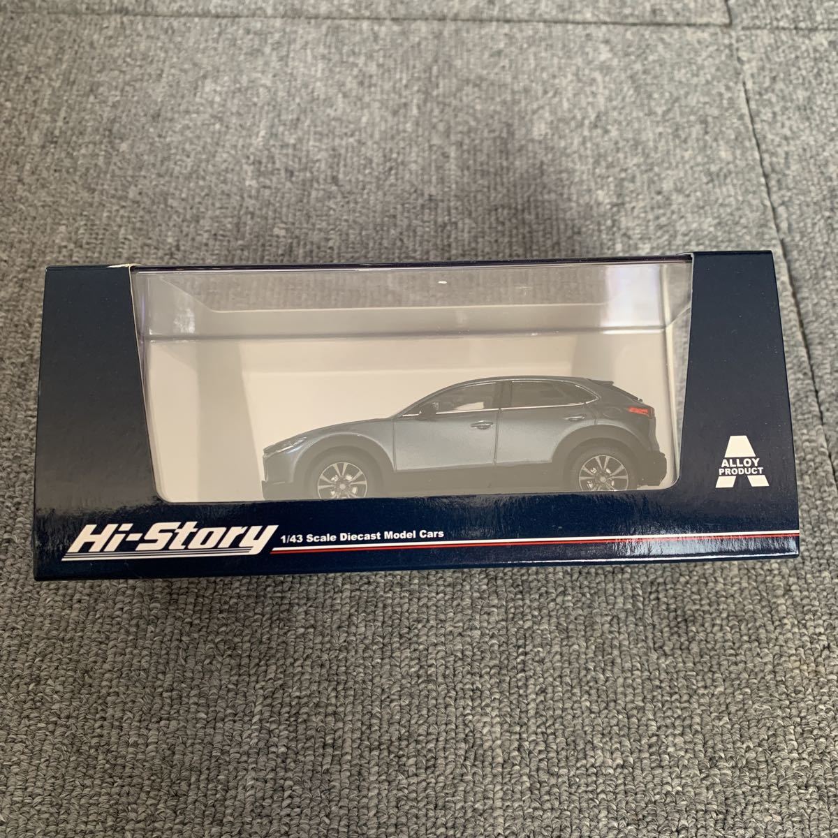 ハイストーリー マツダ CX-30 ポリグレーメタリック 1/43 MAZDA CX-30