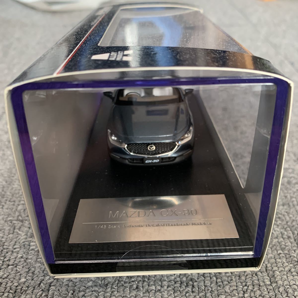 ハイストーリー マツダ CX-30 ポリグレーメタリック 1/43 CX-30ポリ