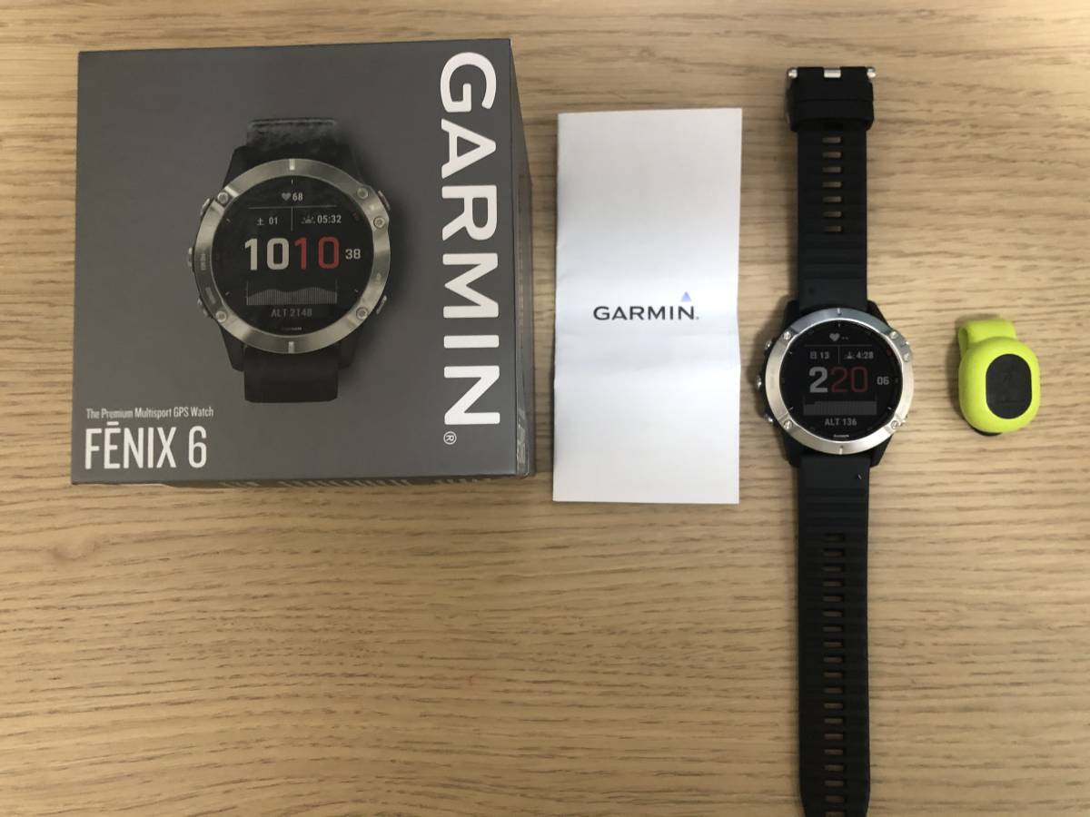 GARMIN(ガーミン) fenix 6 2019年9月購入 Running Dynamics Pod付き | fēnix fenix GARMINのフラッグシップ「fenix6」のスゴさを解説！ 6X 6の通販