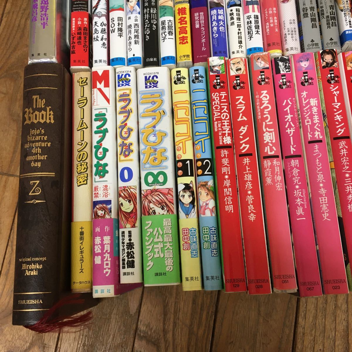 大set Sh 少年向け小説 マンガ ガイドブック 他 79冊まとめ ワンピース ナルト 名探偵コナン 銀魂 ルパン三世 ジャンプ サンデー 少年 売買されたオークション情報 Yahooの商品情報をアーカイブ公開 オークファン Aucfan Com