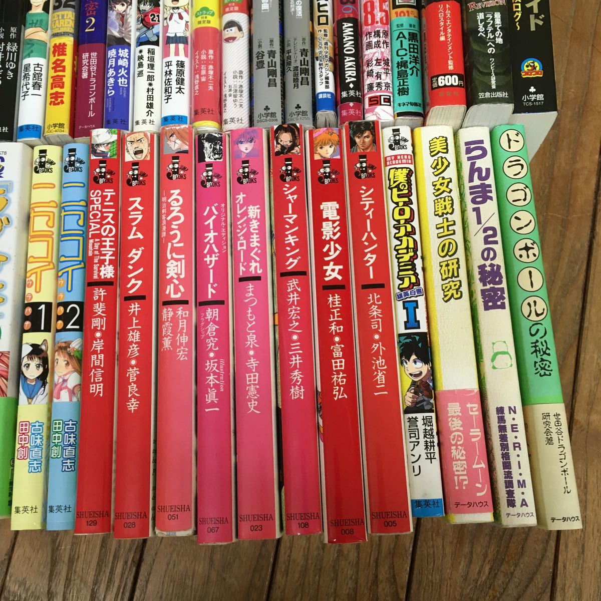 大set Sh 少年向け小説 マンガ ガイドブック 他 79冊まとめ ワンピース ナルト 名探偵コナン 銀魂 ルパン三世 ジャンプ サンデー 少年 売買されたオークション情報 Yahooの商品情報をアーカイブ公開 オークファン Aucfan Com