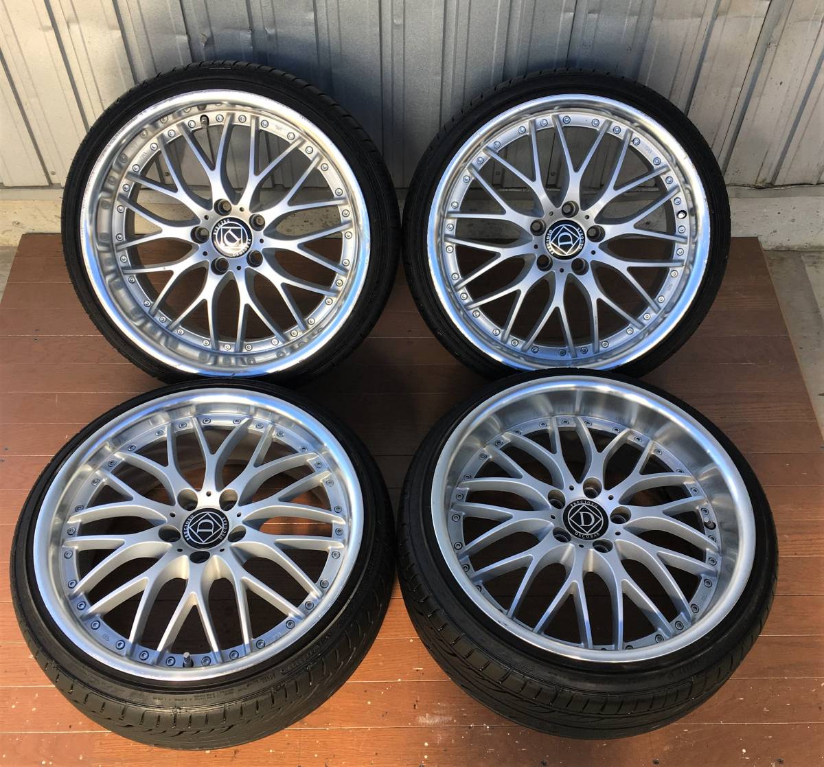 DECORAR PRECIOSO 19インチ 8.5J 9.5J 0 スポーク 逆反り INFORGED 19 