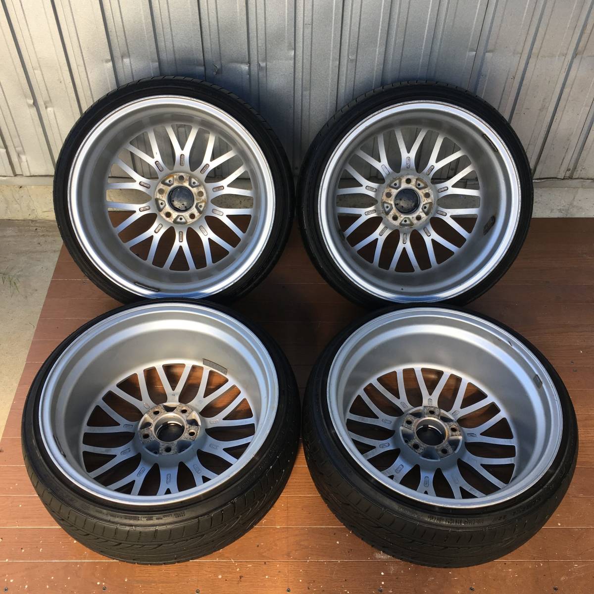 DECORAR PRECIOSO 19インチ 8.5J 9.5J 0 スポーク 逆反り INFORGED 19 