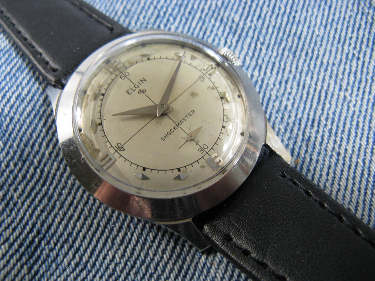 エルジン ELGIN 1950年代 手巻き式 1950年代前期 USA製ムーブメント