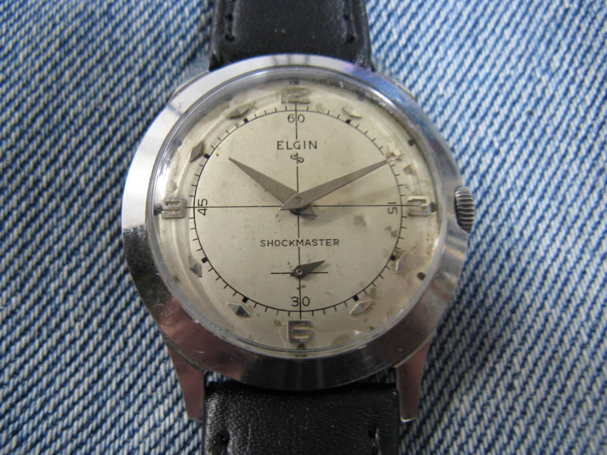 エルジン ELGIN 1950年代 手巻き式 1950年代前期 USA製ムーブメント