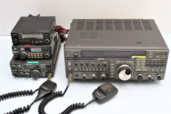 S059H40F//YAESU ヤエス トランシーバー 無線機 4点セット / FT736