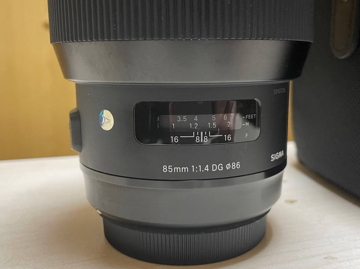 Artシリーズ SIGMA 85mm f1.4 DG HSM キヤノン用 シグマ art