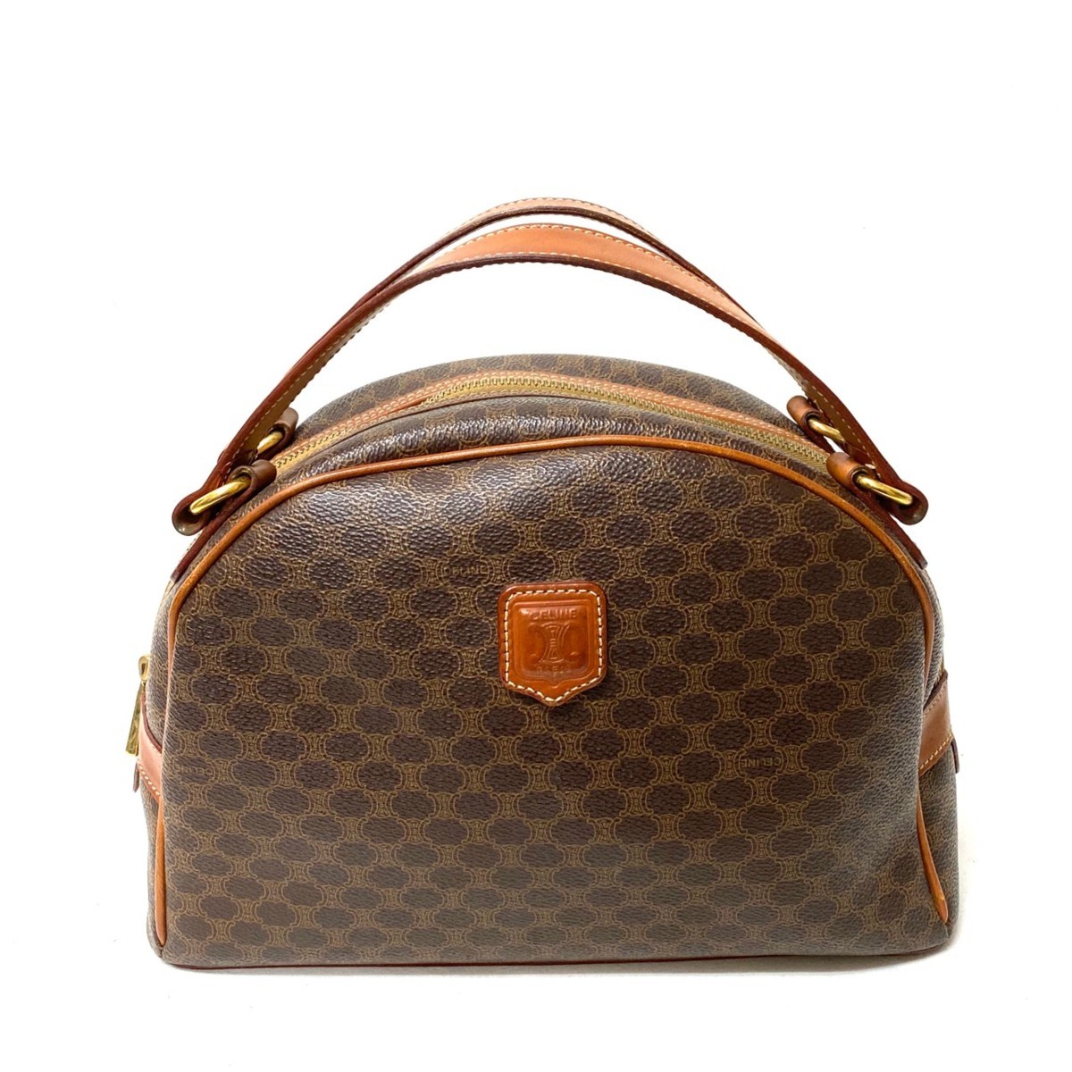 セリーヌ ヴィンテージ CELINE 1円 キャンバス×レザー ターン 1円 