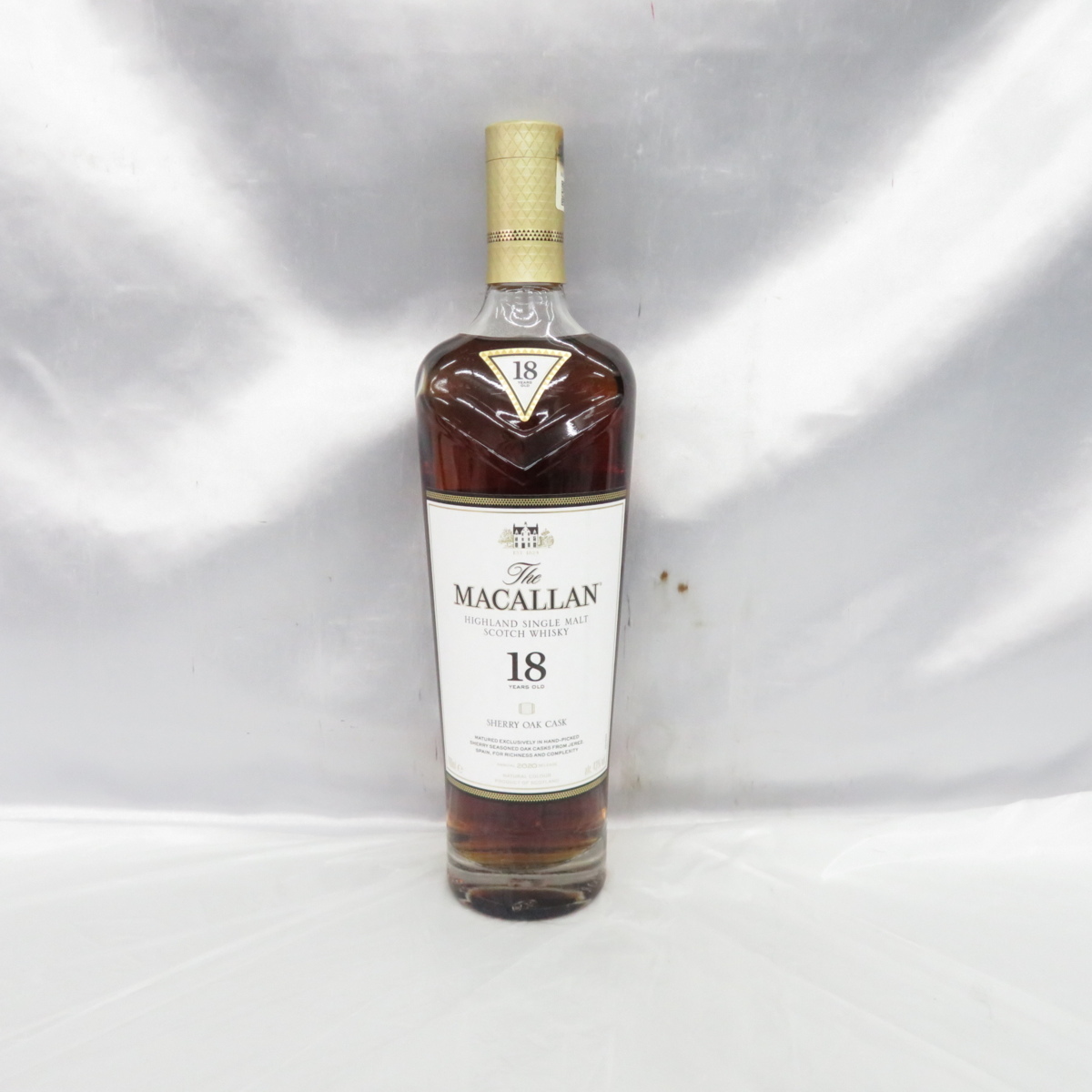 卸価格で販売 【未開栓】The MACALLAN ザ・マッカラン 18年 2020