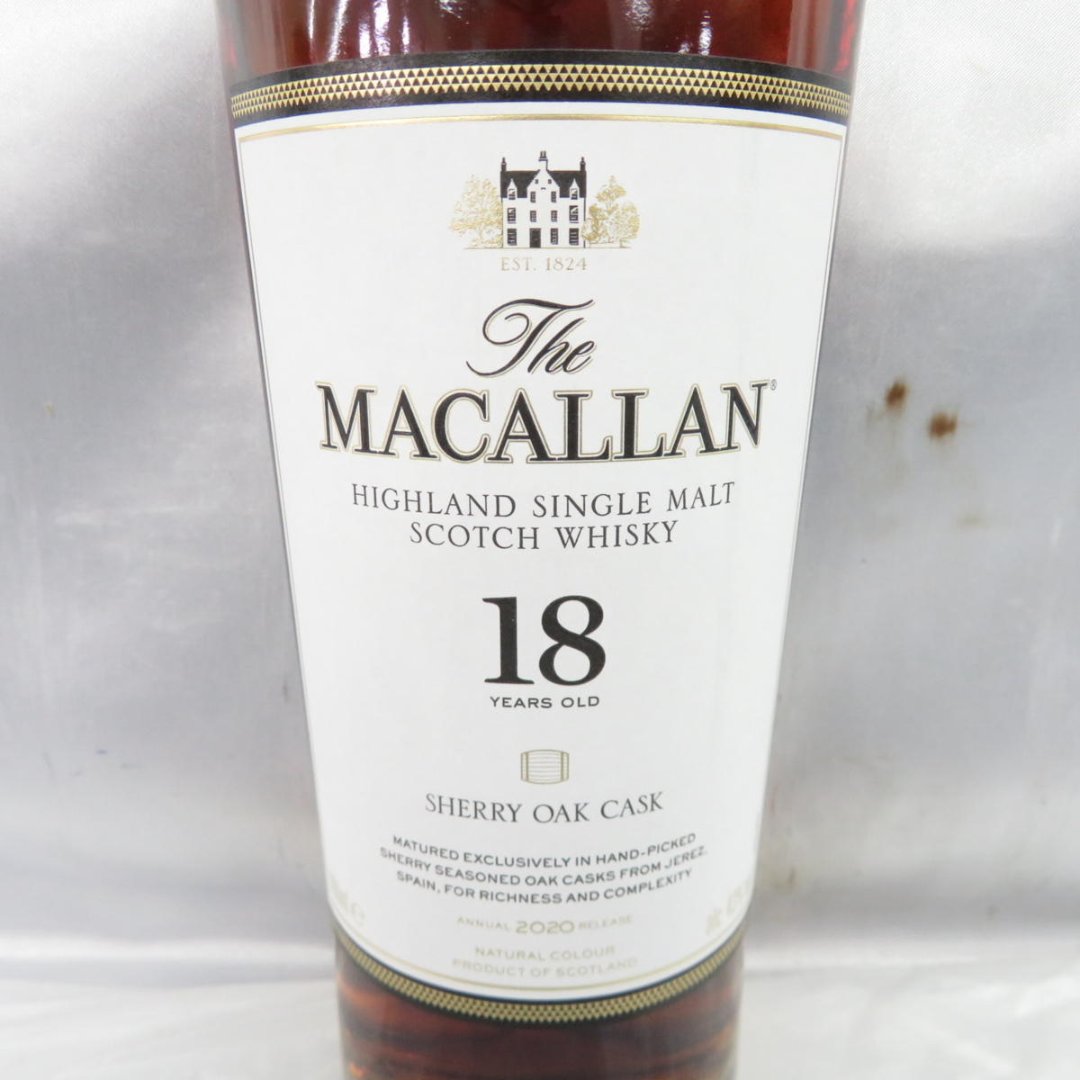 卸価格で販売 【未開栓】The MACALLAN ザ・マッカラン 18年 2020