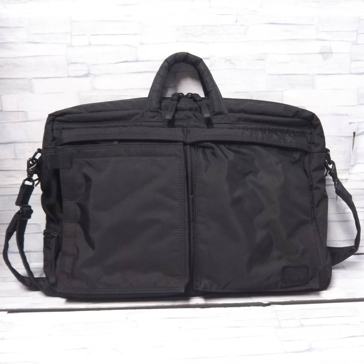 HEAD PORTER BLACKBEAUTY 2WAYショルダーブリーフケース BLACK BEAUTY by HEAD PORTER ブラックビューティ ヘッドポーター 2WAY