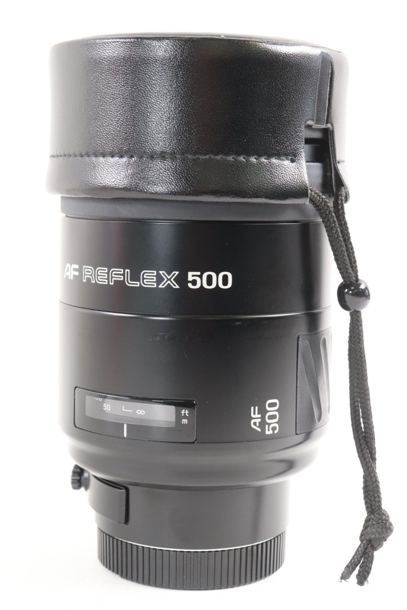 MINOLTA ミノルタ カメラレンズ オートフォーカス AF REFLEX 500mm 1:8