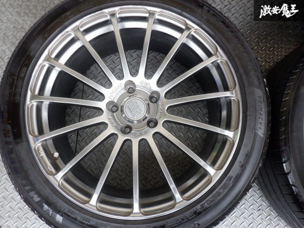 鍛造 ヨコハマ AVS MODEL F15 18×8J 45 凍ら PCD114.3