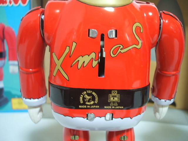 大阪ブリキ メタルハウス 新品 ブリキ 2体セット ・サンタクロース