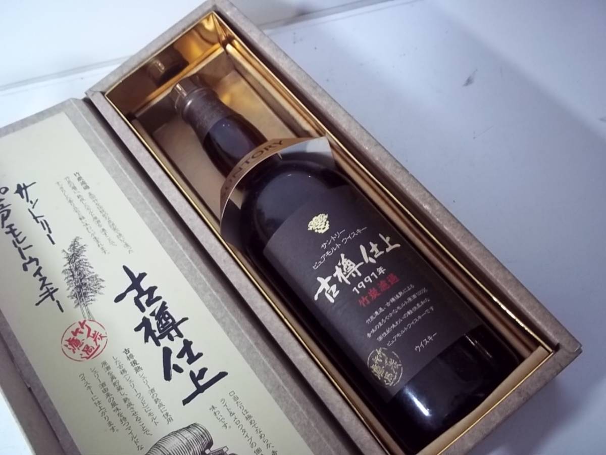 サントリー 古樽仕上 1991年 未開封 0 未開封計5本 未開封/サントリー SUNTORY/古樽仕上 1991年 竹炭濾過/ ピュアモルトウイスキー 750ml