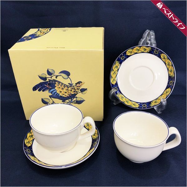 ☆新品 ロイヤルコペンハーゲン Blue Pheasant ブルーフェザン カップ 