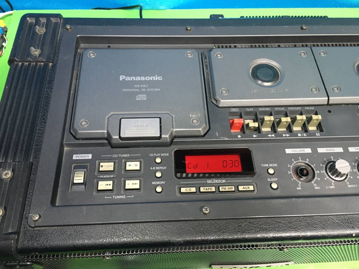 1973 Panasonic パナソニック RIDDIM VOX RX-PA7 パーソナルPAシステム