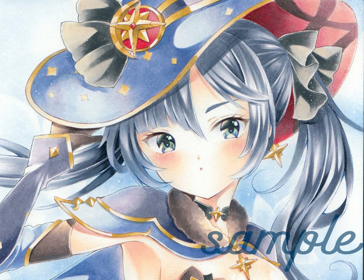 同人手描きイラスト 原神 モナ 若干難あり 手描きイラスト 売買されたオークション情報 Yahooの商品情報をアーカイブ公開 オークファン Aucfan Com