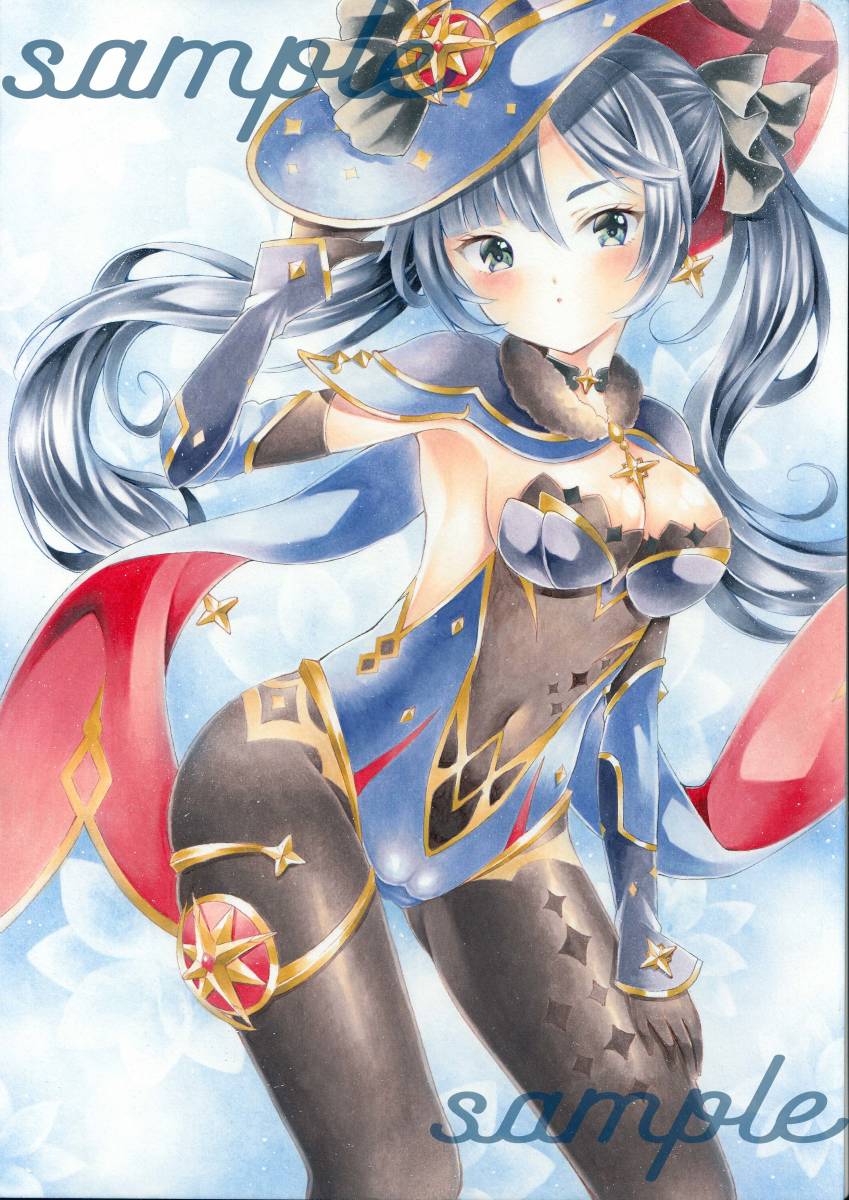 同人手描きイラスト 原神 モナ 若干難あり 手描きイラスト 売買されたオークション情報 Yahooの商品情報をアーカイブ公開 オークファン Aucfan Com