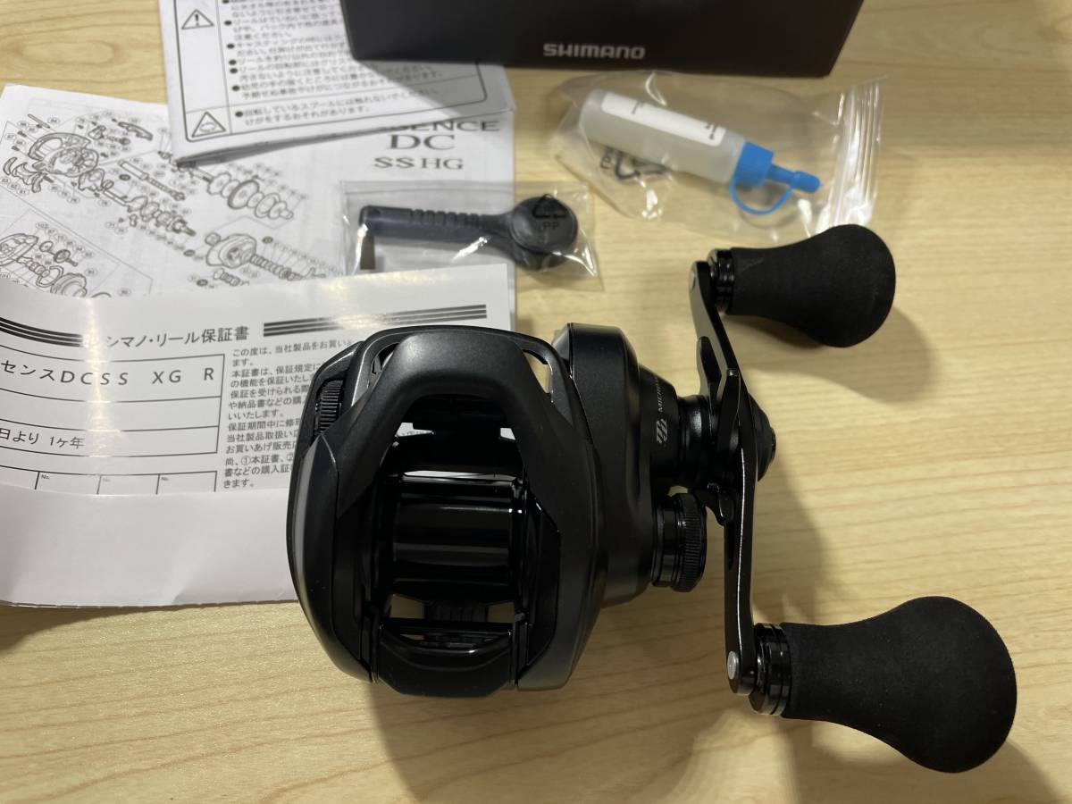 20 エクスセンス DC SS XG シマノ ベイトリール 美品 右ハンドル