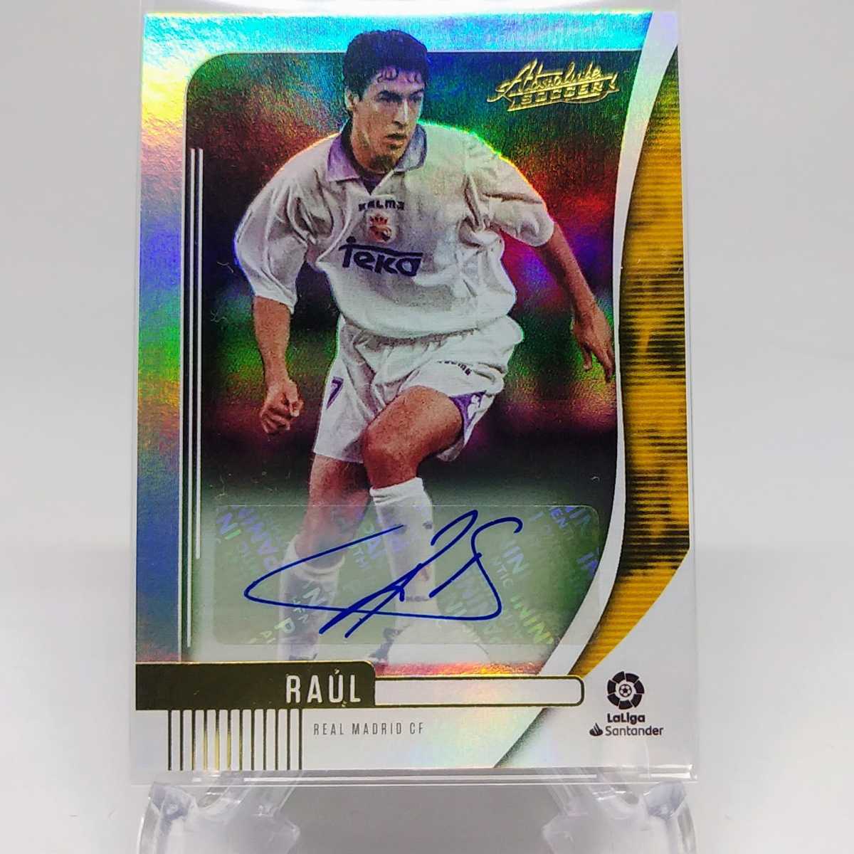 【格安，人気SALE】 1円スタート ラウル ゴンザレス 直筆サイン 2019-20 Panini Chronicles Soccer Absolute Autograph Auto Raul - Real Madrid CF(その他)｜売買されたオークション情報、yahooの商品情報をアーカイブ公開 - オークファ シングルカード