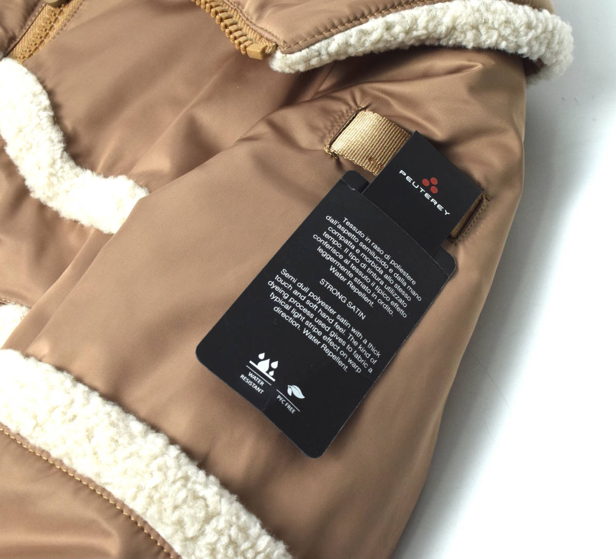 新品13.6万 PEUTEREY ピューテリー SIKIS ECO FUR レディース ダウン 