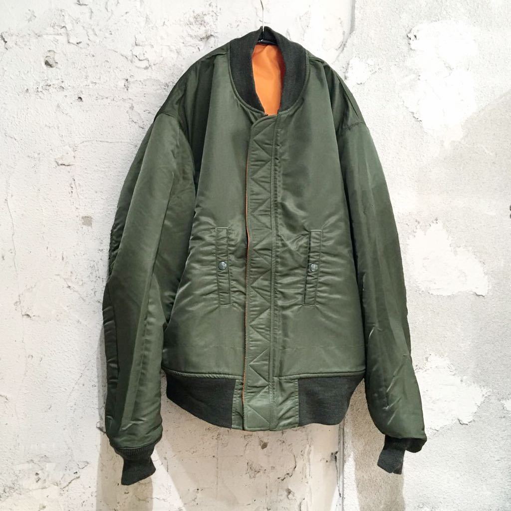 UNUSED x BEAMS × MA-1 BUZZ RICKSON