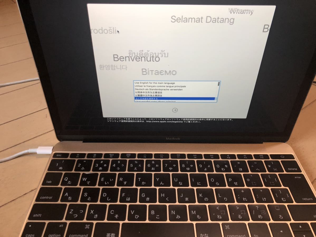 MacBook (Retina， 12-inch， Early 2016) ゴールド ジャンク Apple 