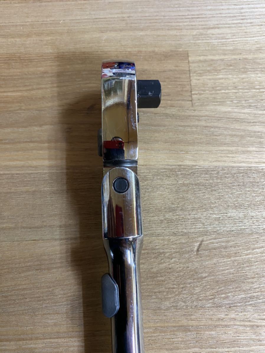 スナップオン | 3&frasl;8 Snap-on 工具 3&frasl;8SQ 3／8 フレックスラチェットハンドル FF80A フレックスラチェットの通販 3&frasl;8SQハードハンドルスタビー 海外手配品スナップオン 3&frasl;8dr SNAP-ON ラチェットハンドル デュアルテクノロジーソフトグリップ